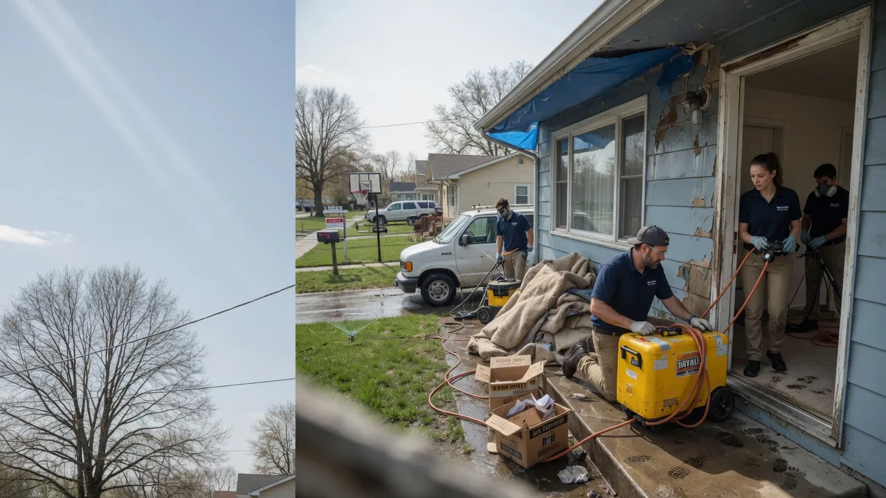 Basement Flood Cleanup in Dumas, TX near me